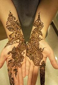 Tato henna apik banget India