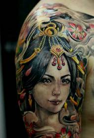 modello di braccio classico bellezza avatar tatuaggio