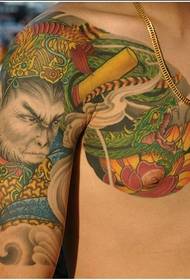 Tatuaje de brazo Sun Wukong Qi Tian Da Sheng