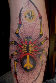 leg super Cool Classic Spider tattoo tattoo