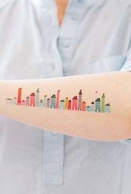 tatu landskap di lengan