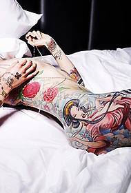 afa tattoo o le matagofie o Europa ma Amerika