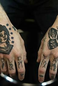 Crazy cool nga arm personality totem tattoo