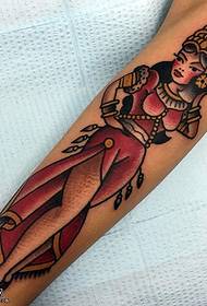 рака античка убавина шема на тетоважи