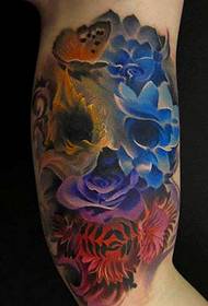 Patrún Tattoo Flower Flower