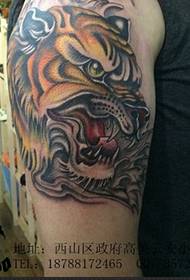 He tattoo Tiger matotoru ki te ringa