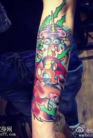 Arm unicorn tatuaje argazkia