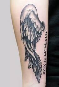Tatuaggio a vento schizzo meraviglioso