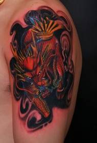 Tatuaje de unicornio genial de brazos