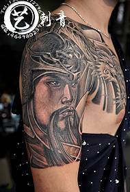 Big arm Guan Gong tattoo