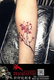 tattoo plum wrist - ຂະຫນາດນ້ອຍສົດ