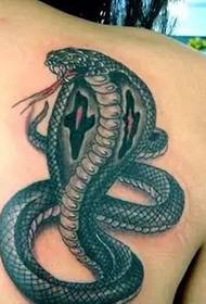 Timiga serpenta tatuaje