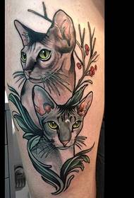 sada roztomilých zvířecích tetování