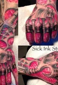Super-personal mechanical tattoo