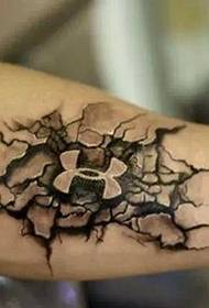 Stone carving tattoo