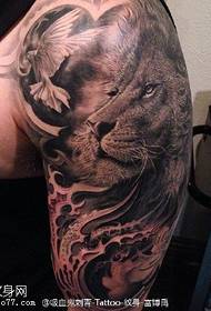 Weifeng prepotente Lion King Tattoo Pattern