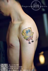 tattoo ເດັກນ້ອຍ sponge ງາມຫນ້າຮັກ