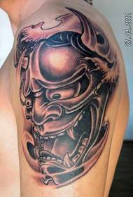 Bel tatuaggio prajna sul braccio