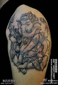 Viisauden symboli, jumala, tatuointi
