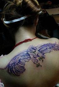 Classic Eagle Tattoos Women's Different Beauty