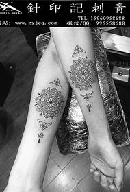 Inner arm tattoo