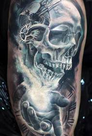 Tatuaggio di cintura horror scuro