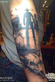 Qauv antelope tattoo txawv
