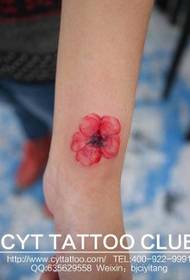 Lijepa tetovaža ruku od šljive