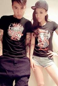 Amore registrato con il tatuaggio