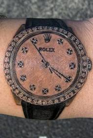Cool watch tattoo