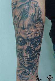 Vultus instar skull tattoo