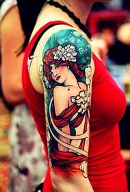 Sexy Schönheitskörpertattoo