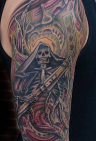 Persoonlijkheid van de dood tattoo