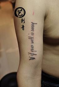 Tatuaje de brazo interior