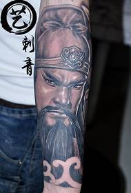 Guan Gong tetoválás - Shenyang tetoválás - művészeti tetoválás