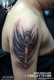 Leungeun tattoo corak tattoo kerung beureum