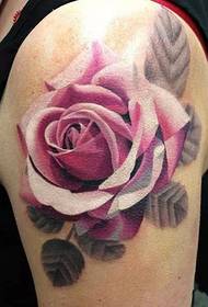 Tatuatge de rosa fantàstic