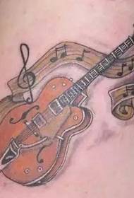 Oblíbená hudební tetování milovníků hudby