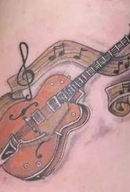 Mga paborito nga tattoo sa musika sa mga mahilig sa musika