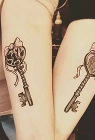 Tatuaggio chiave, moda diversa