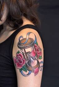 Xusuusnow Hourglass, waqtigeenna hilmaamay, tattoo hourglass