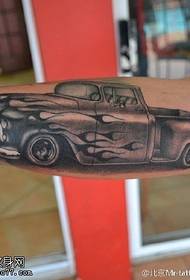 Super luho na pattern ng tattoo ng kotse