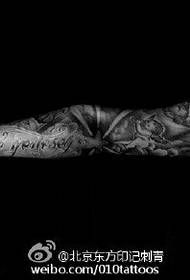 Desain tattoo tattoo Éropa sareng Amérika Kulon