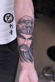 Arm Guan Gong Classic Tattoo