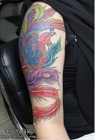 Fenghuas Phoenix tatuering mönster