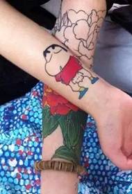 Léif Kriibs kleng nei Tattoo