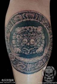 Mély hűvös szép petrolkémiai tetoválás mintázat