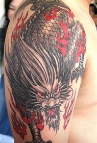 Tatuaggio classico unicorno braccio fresco