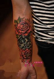Rose Arm Fashion Tattoo