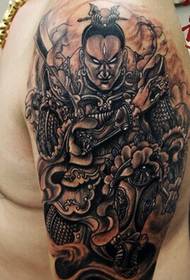 Beau tatouage de bras de dieu Erlang